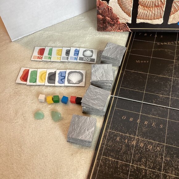 Fossil Puzzle Board Game by Klaus Palesch Rio Grande Games 1998 Complete - Picture 4 of 9